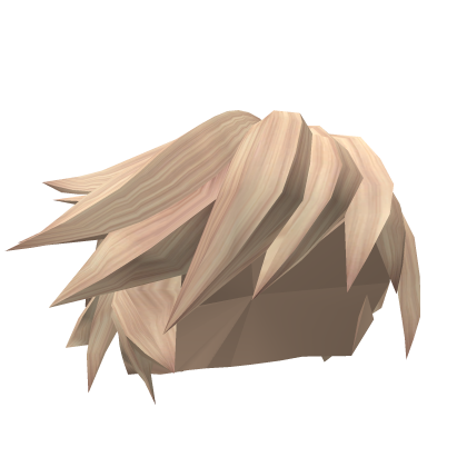 Blonde Spiky Hair Roblox item
