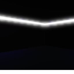 just a black room