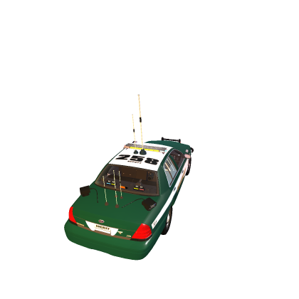 Sheriff CVPI W/ Modified Antennas And Radio Chat