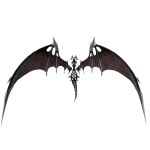 Rageful Crimson Hellsaken Stalker Wings