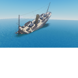 Sinking ship HMHS Fictionyc [Pre-Alpha]