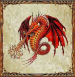 the firey dragon