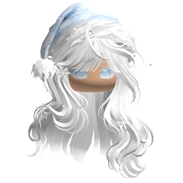 Christmas Waves w/Santa Hat (White)