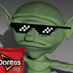 goblins eating doritos