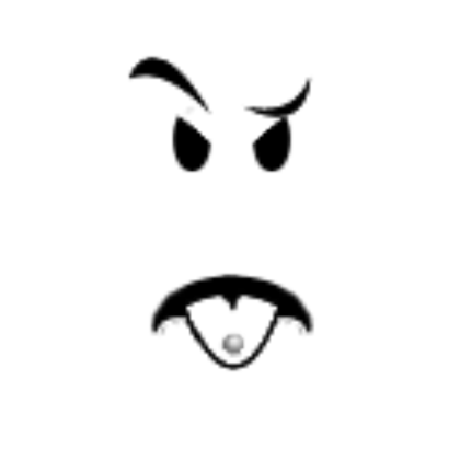 Silver Punk Face Roblox item