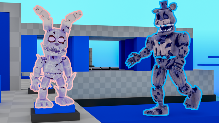 [JACKIE🐻] Teamwork FNAF Movie 1-9 Morphs (Obby) screenshot 2