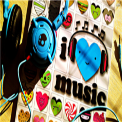 I Love Music Roblox decal