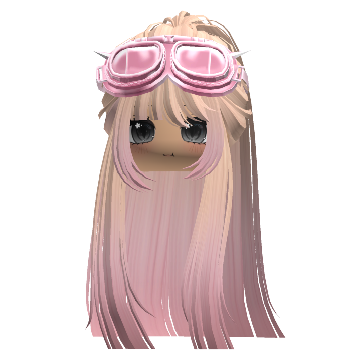 Messy Cat Straight Wolfcut Blonde&Pink