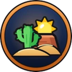 Into The Desert Roblox badge thumbnail