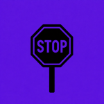 The Purple Stop Sign