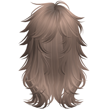 Scene Wispy Flared Wolfcut Milktea