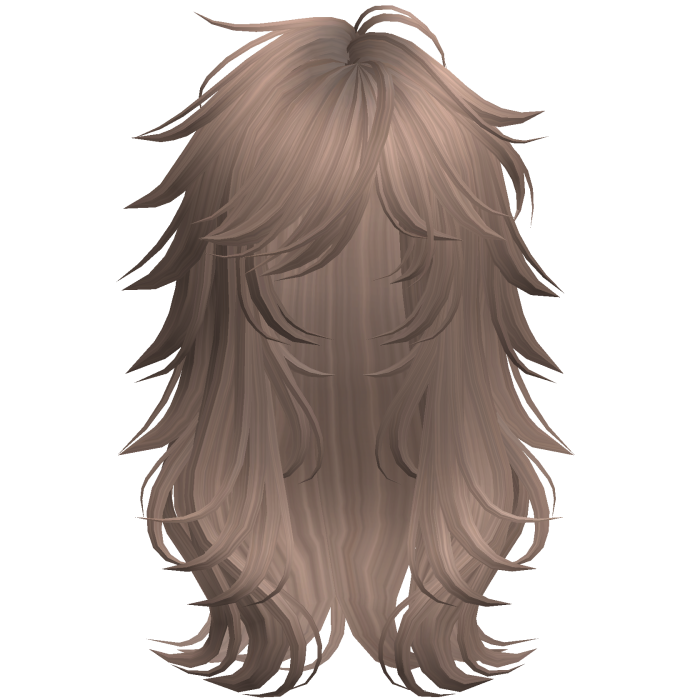 Scene Wispy Flared Wolfcut Milktea