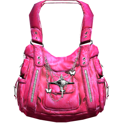 Vintage Hot Pink Shoulder Bag 1.0
