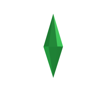 Sims Green Crystal (Plumbob) 