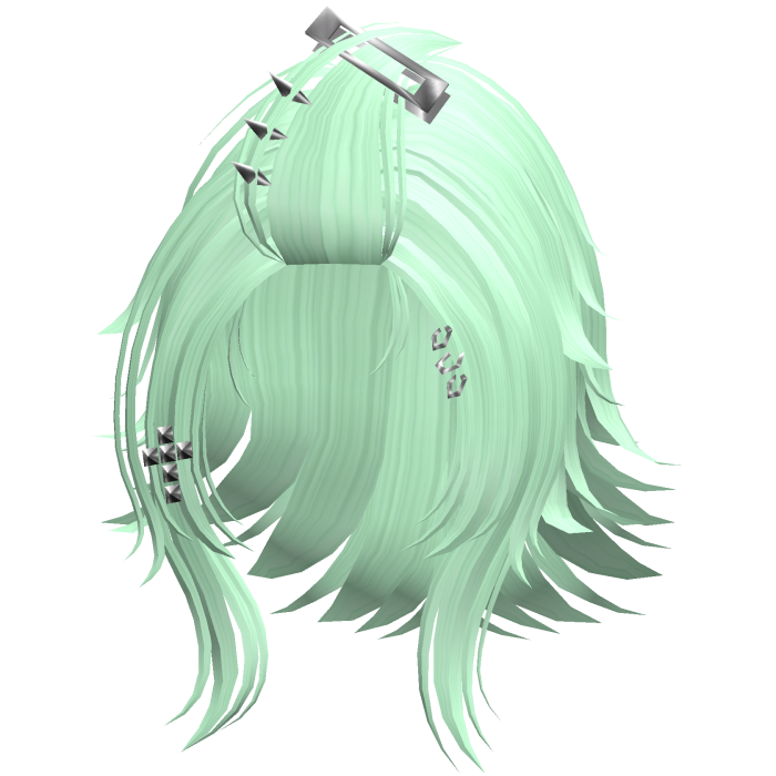 Punk Wolf Cut 1 Mint Green