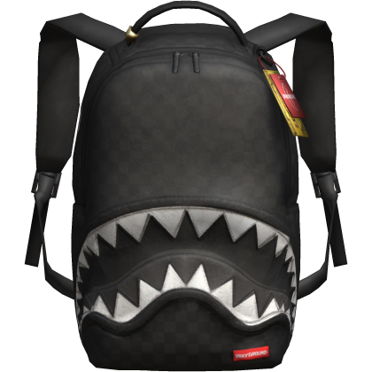 (3.0) Black Sprayground Bookbag Roblox item