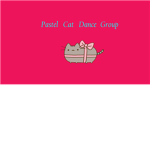 Pastel Cat Dance Group