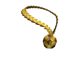 Golden Soccer Ball Chain