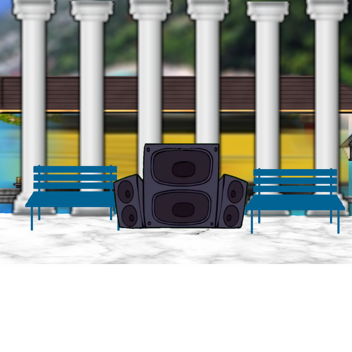 train station