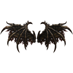 Undead Wraithveil Wings