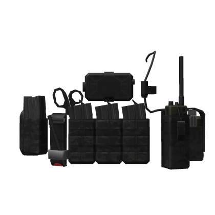 Black Mixpat Operator Pouch Set thumbnail