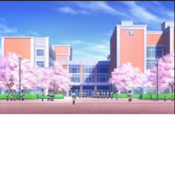 Anime Aesthetic Queens's High school