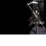Angels with scythes