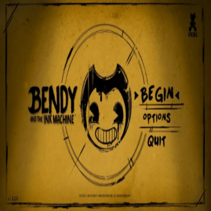 bendy menu screen