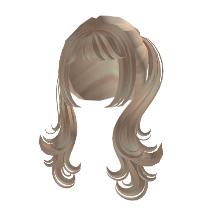꒰ 𖹭 ꒱ Swirly cute blonde lovely twintails Roblox item