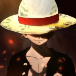 Luffy Chapéu de Palha Zorro o menino antes da Mari