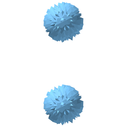 Fun Happy Pastel Blue Clown Buttons Roblox item