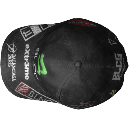 BALENCIAGA Gamer Distressed Cap