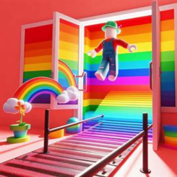 🌈 Escape from the Rainbow Obby 🏃‍♂️🔥