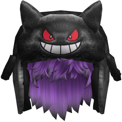 Black Monster Ushanka w/ Hair Roblox item