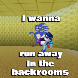 I wanna run away in the BACKROOMS!!!