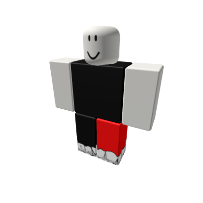 Red and black pants