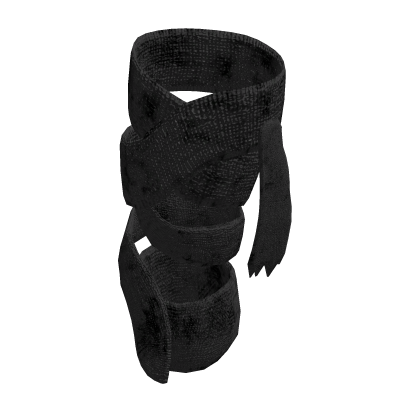 Black Soiled Bandage (for korblox)