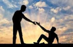 Sticking together community friends