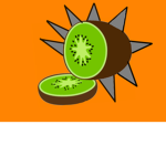 Spiky kiwi fan club
