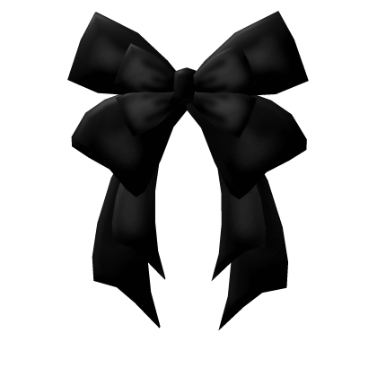 ɞ | emo gothic bow Roblox item