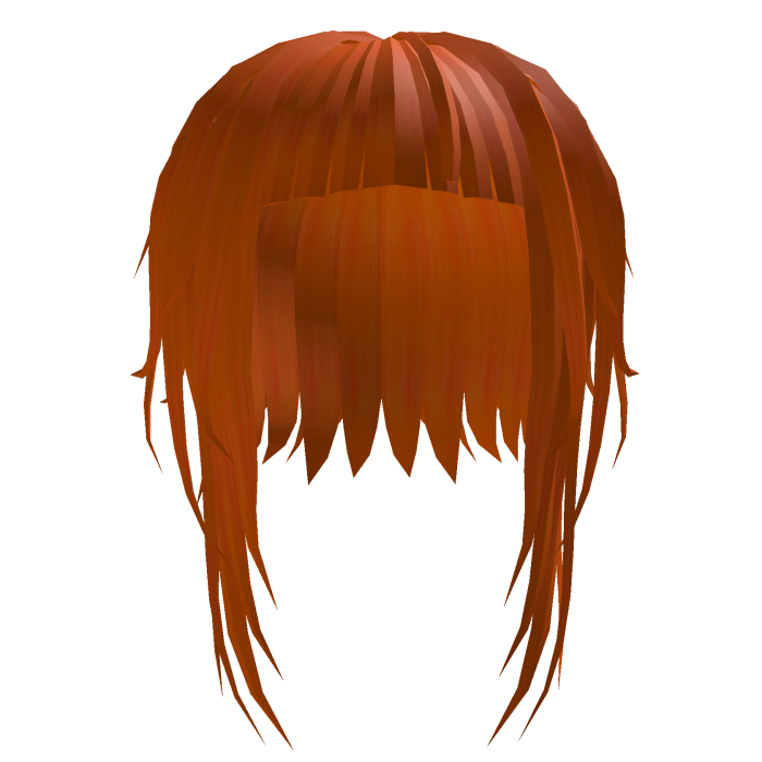 Video Game Girl Hair Ginger