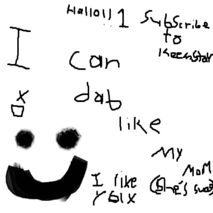 The noob graffiti Roblox decal