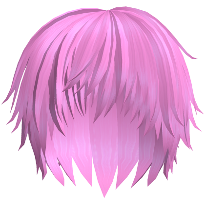 pink low spiky emo boy hair