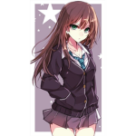 Anime high school girls