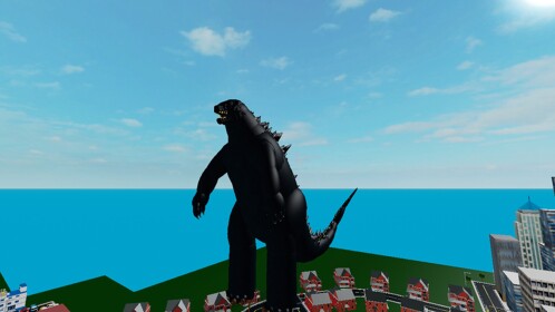 godzilla attack city