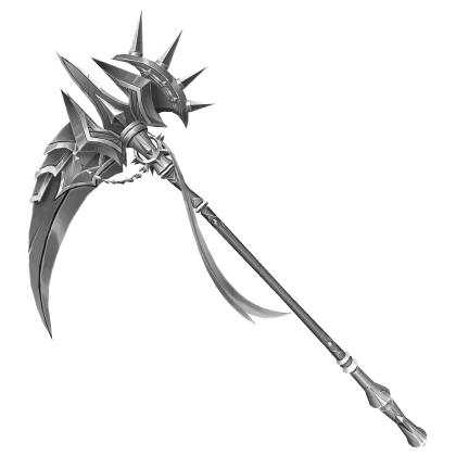 Ghost White Guardian Scythe