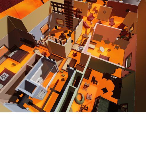 THE FLOOR IS LAVA OBBY! (No checkpoints!)