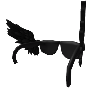 Monochrome Winged Sunglasses thumbnail