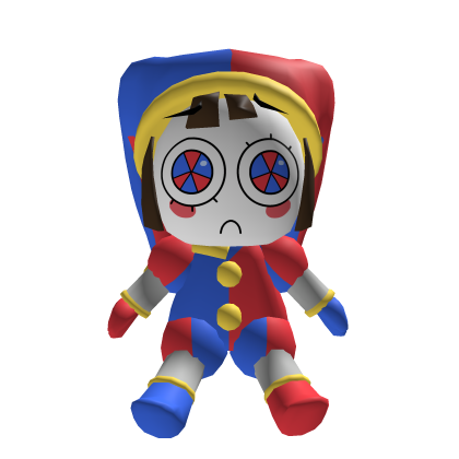Pomni From Digital Circus Plush Shoulder Toy