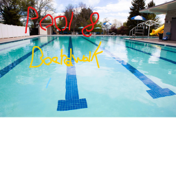 Pool Board Walk.